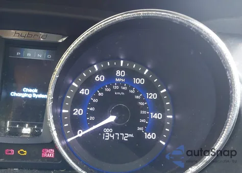 2015 Hyundai Sonata Hybrid Limited z USA, uszkodzony, nr VIN KMHEC4A42FA129409